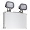 TAURAC Twin Delhi LED biztonsági lámpa 6000K 2x2W 3h IP65 tesztgomb TAURAC Twin Delhi LED biztonsági lámpa 6000K 2x2W 3h IP65 tesztgomb