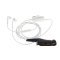 Helyettes�t� f�lhallgat�-mikrofon GE-IPE533W2M20-S-01 Motorola MXP600 R7 R7A feh�r