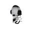 Helyettes�t� headset GES-H07 Motorola DP2400 DP2600 DP3441 MTP3550 R5 nagy PTT