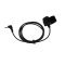 Helyettes�t� ujjas PTT (Sprechtaste) 2,5mm jack csatlakoz� 100mm k�bel t�p�z�ras r�gz�t�s