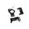 Helyettesítő sisakadapter szett TITAN Fire-Com6 HUC6 MSA Gallet F1XF 2872-L/2872-R adapterlemez Helyettesítő sisakadapter szett TITAN Fire-Com6 HUC6 MSA Gallet F1XF 2872-L/2872-R adapterlemez