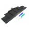 Helyettes�t� Akkumul�tor A1417 MacBook Pro 15 A1398 2012/2013 10,95V 8460mAh 95,0Wh be�p�tett Li-Polymer