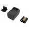 Helyettesítő akkumulátor töltő 1db CR-P2 elemmel együtt Helyettesítő akkumulátor töltő 1db CR-P2 elemmel együtt