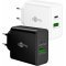 Goobay Multi Fast Charger 45W GaN USB-C PD dual gyorstöltő fekete 1x USB-C 1x USB-A Goobay Multi Fast Charger 45W GaN USB-C PD dual gyorstöltő fekete 1x USB-C 1x USB-A
