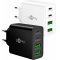 Goobay Multi Fast Charger 65W USB-C PD GaN fehér 2x USB-C 2x USB-A Goobay Multi Fast Charger 65W USB-C PD GaN fehér 2x USB-C 2x USB-A