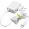 Hálózati tápegység Raspberry Pi 5 27W GaN fehér kompakt csere USB-C csatlakozóval Hálózati tápegység Raspberry Pi 5 27W GaN fehér kompakt csere USB-C csatlakozóval