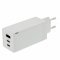 Voltronic VTPro GaN PD65W feh�r adapter 2xUSB-C 1xUSB-A PD3.0 QC3.0