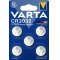 Varta CR2032 gombelem 3V 5db/csomag lítium Varta CR2032 gombelem 3V 5db/csomag lítium