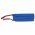Helyettest modell / RC Akku 11.1V, Li-Polymer, 2200mAh, bann csatlakoz