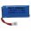 Helyettest modell / RC Akku 3.7V, Li-Po, 500mAh, XH2.54 csatlakoz