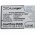 Helyettest Akkumultor Huawei tpus HB824666RBC, 2300mAh