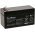 FirstPower lom zsels Akkumultor FP1212 12V 1,2Ah VDS-minstssel helyettesti Panasonic LC-R121R3PG