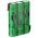 Goobay Akkumultor pack (AAA) NiMH tpus AAA-3 RTU - forrfles 3,6V 800mAh - Kirusts!