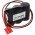 Vszvilgts Akkumultor, Ni-Cd, 3.6V, 2500mAh, F1x3, Baby C, 20 cm vezetkkel