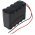 Vszvilgts Akkumultor, Ni-Cd, 24v, 1800mAh, L2x2x5 Akkumultorpakk, Sub-C, 25 cm vezetkkel