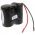 Vszvilgts Akkumultor, Ni-Cd, 2.4V, 4000mAh, F1x2 Akkumultorpakk, 10 cm vezetkkel