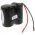 Vszvilgts Akkumultor, Ni-Cd, 2.4V, 4000mAh, F1x2 Mono-D Akkumultorpakk, 10 cm vezetkkel