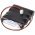 Vszvilgts Akkumultor, Ni-Cd, 4.8V, 860mAh, F1x4 Mignon AA Akkumultorpakk, vezetkkel s csatlakozval
