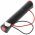 Vszvilgts Akkumultor, Ni-Cd, 3.6V, 1800mAh, L1x3 Sub-C Akkumultorpakk, 20 cm vezetk, csatlakoz