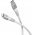 USB-C - Lightning kbel szvet bortssal 3m, fehr