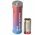CR123 -> 2R10 elem adapter, 3V 73x21mm max. 1600mAh 1db CR123A elemmel - Kirusts!