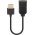 Goobay HDMI hosszabt adapter, 0.1m, fekete - Kirusts! - A kszlet erejig!