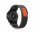 Garmin fenix 5 / 6 / 6 pro / 7 nylon raszj - fekete/narancs