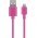 Goobay Micro USB t�lt�- �s adatk�bel pink 1m Android k�sz�l�kekhez Hi-Speed USB A 2.0