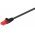 Goobay CAT6 U/UTP patchk�bel 15m fekete 2xRJ45 CCA
