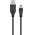 Goobay USB2.0 A-Mini B 5t� szinkron �s t�lt�k�bel fekete 5W 1A 1m - A k�szlet erej�ig