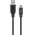 Goobay USB-C-USB-A k�bel 0,5m fekete 15W 3A 5Gbit/s USB 3.0