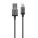 Cabstone Apple Lightning szinkron/t�lt�k�bel USB2.0 0,3m fekete Apple-MFI - A k�szlet erej�ig