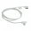 OTB T�lt� �s adatk�bel Micro USB sz�vetborit�ssal, 90 fokos fejjel, 1m feh�r
