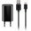 Goobay 5W h�l�zati adapter Apple Lightning-k�bellel 1m fekete