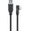 Goobay USB-C-USB-A k�bel 90� m fekete 15W 3A 5Gbit/s USB3.0 - A k�szlet erej�ig
