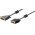 Goobay DVI-I VGA Full HD k�bel aranyozott DVI-A csatlakoz� VGA csatlakoz�