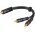 Goobay audio Y-k�bel adapter RCA (cinch) aljzat 2x RCA (cinch) dug� 0,2m