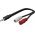 Goobay audio Y-k�bel adapter 3,5mm mono 0,2m