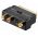 Goobay SCART adapter aranyozott SCART csatlakoz� 3x RCA (cinch) aljzat Mini-DIN 4 aljzat