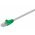 Goobay CAT 5e Crossover U/UTP k�bel 0,25m sz�rke-z�ld