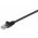 Goobay CAT 5e U/UTP patchk�bel fekete CCA 2x RJ45 10/100/1000 Mbit/s