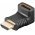 Goobay HDMI 90 fokos sz�gadapter 4K 60Hz