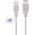 Goobay USB-A hosszabb�t� k�bel 3m USB 2.0 480 Mbit/s sz�rke