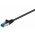 Goobay CAT 6A Patchk�bel S/FTP PiMF 7,5m fekete LSZH