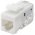 Goobay Keystone modul RJ45 aljzat CAT5e UTP 100MHz 18,11mm (8P8C) Snap-In