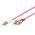 Goobay Multimode OM4 LWL k�bel 5m lila LC-UPC > SC-UPC halog�nmentes k�ls�