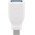 Goobay USB-C USB-A 3.0 OTG SuperSpeed adapter t�lt�k�belhez feh�r