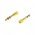 OTB 3,5mm-6,35mm jack adapter sztere� aranyozott (aljzatb�l csatlakoz�ba) 2db/csomag