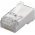 Goobay RJ45 CAT6 STP �rny�kolt csatlakoz� kerek k�belhez