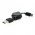 OTB USB-C - USB A 2.0 adatk�bel 0,7m feltekerhet� fekete